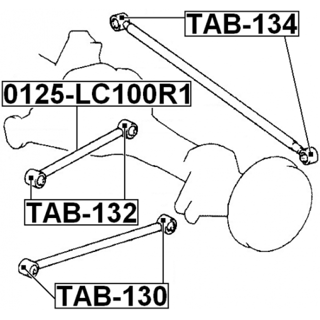 FEBEST 0125-LC100R1