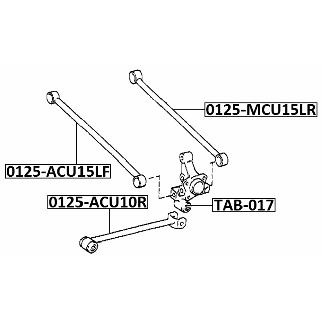 FEBEST 0125-MCU15LR