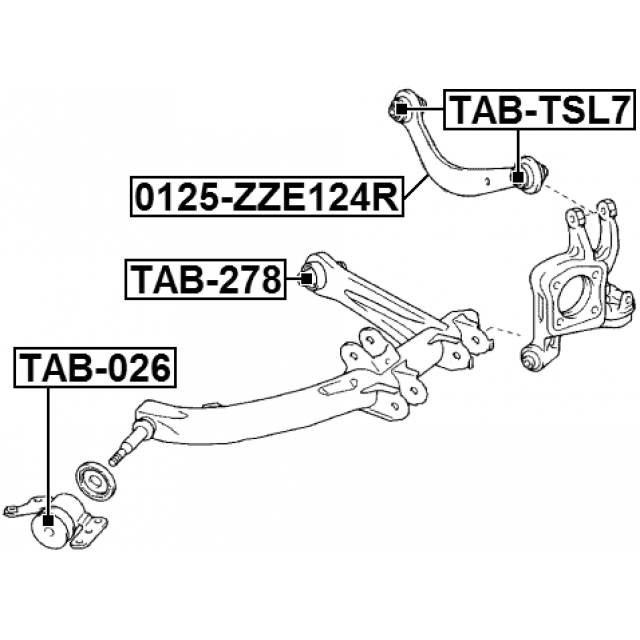FEBEST 0125-ZZE124R