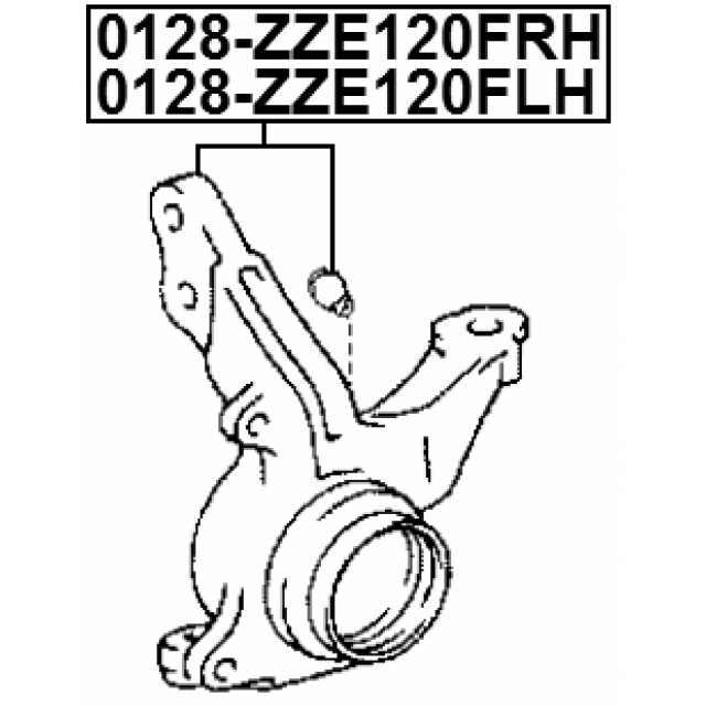 FEBEST 0128-ZZE120FRH
