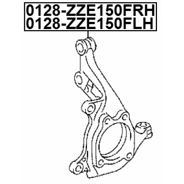 FEBEST 0128-ZZE150FLH