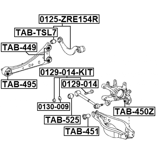 FEBEST 0129-014-KIT