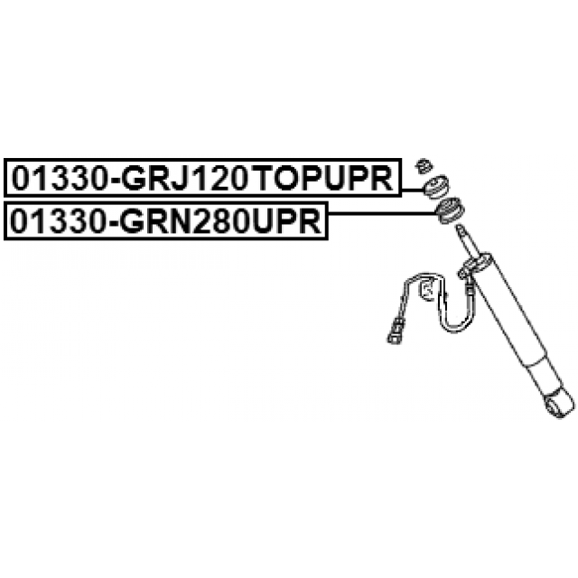FEBEST 01330-GRJ120TOPUPR