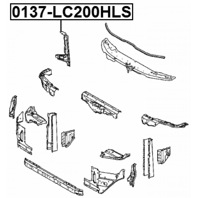 FEBEST 0137-LC200HLS