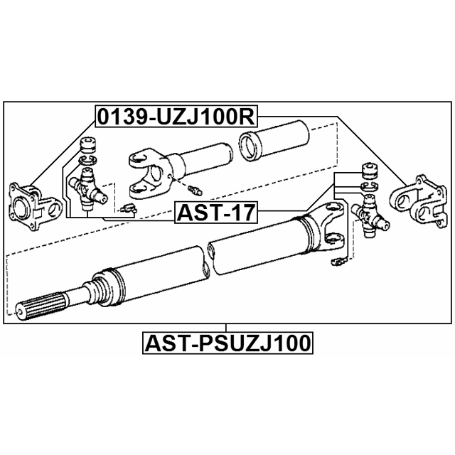 FEBEST 0139-UZJ100R