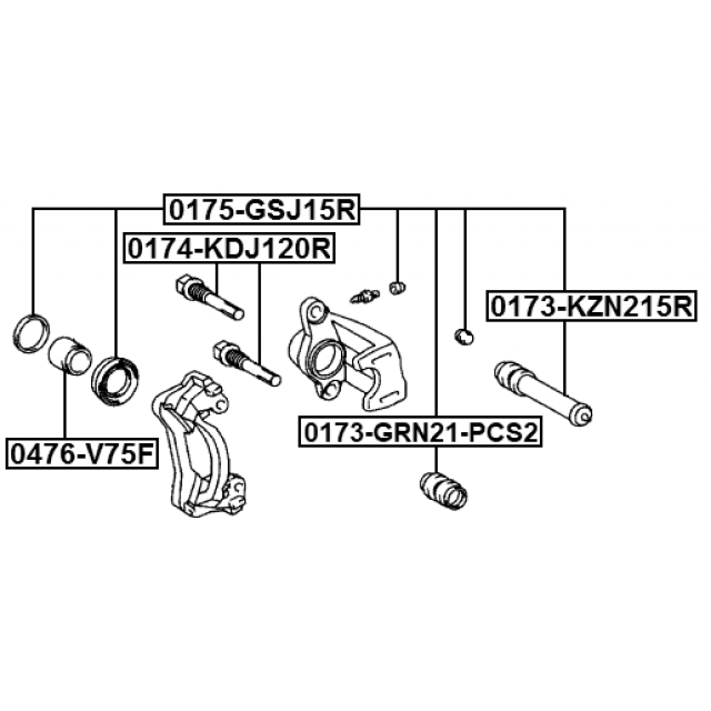 FEBEST 0173-GRN21-PCS2