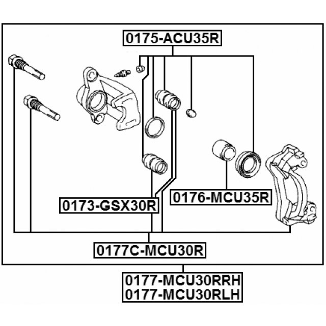 FEBEST 0173-GSX30R-PCS4