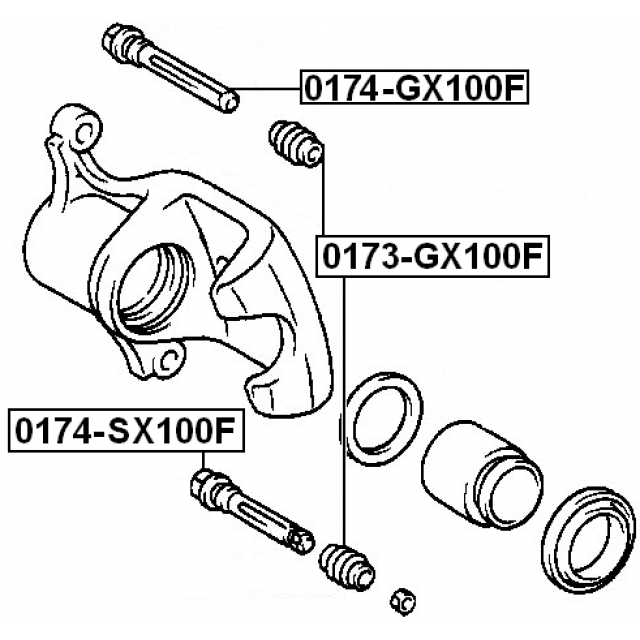 FEBEST 0173-GX100F