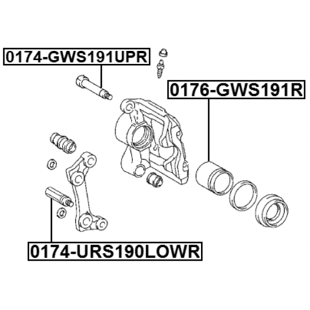 FEBEST 0174-URS190LOWR