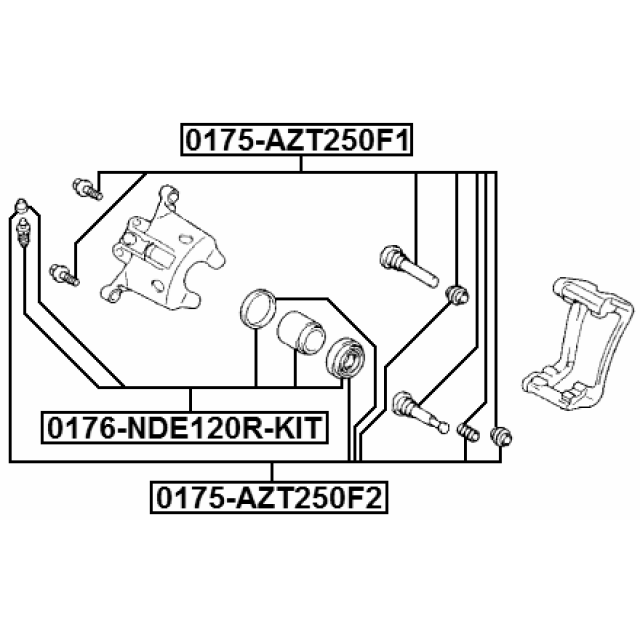 FEBEST 0175-AZT250F2