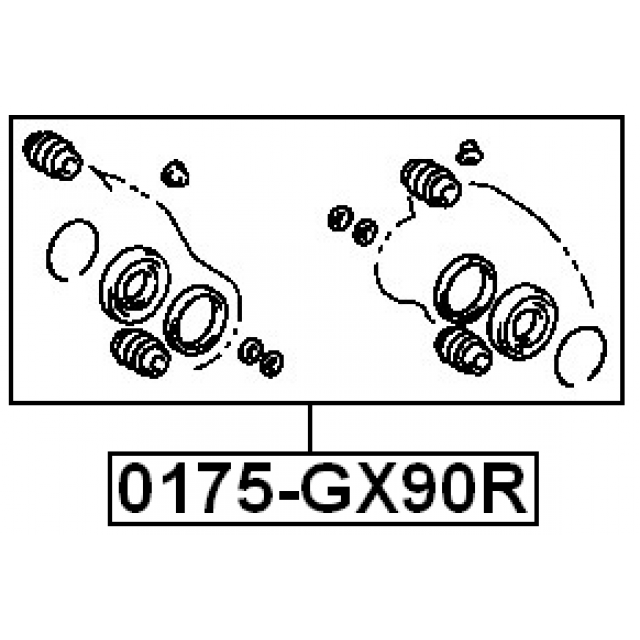 FEBEST 0175-GX90R