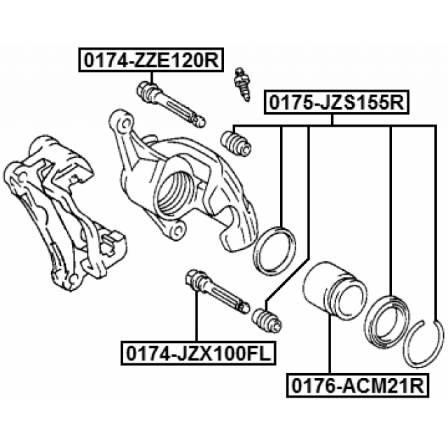 FEBEST 0175-JZS155R