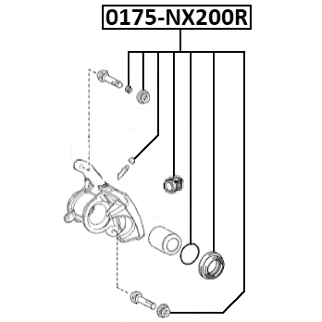 FEBEST 0175-NX200R