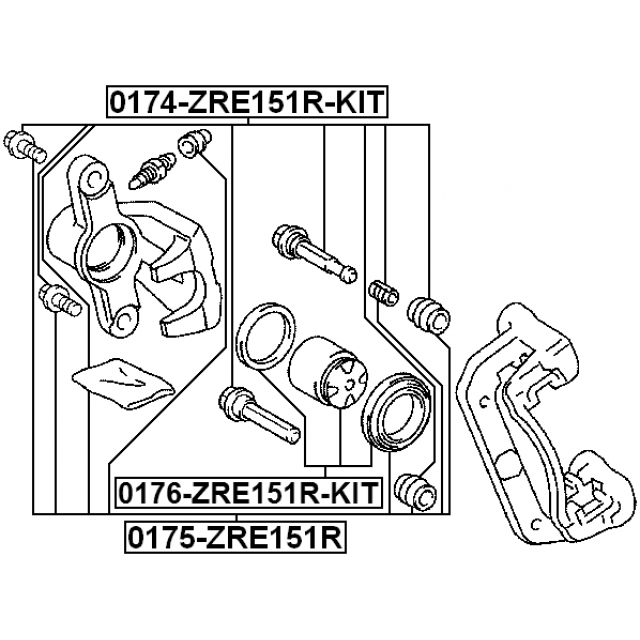 FEBEST 0175-ZRE151R