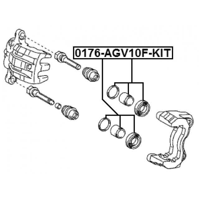 FEBEST 0176-AGV10F-KIT