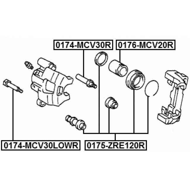 FEBEST 0176-MCV20R