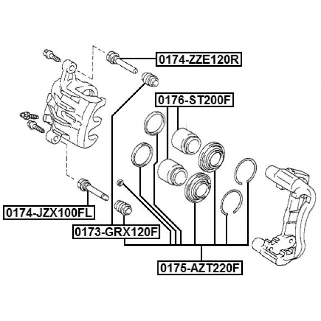 FEBEST 0176-ST200F