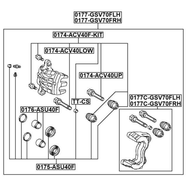 FEBEST 0177-GSV70FRH