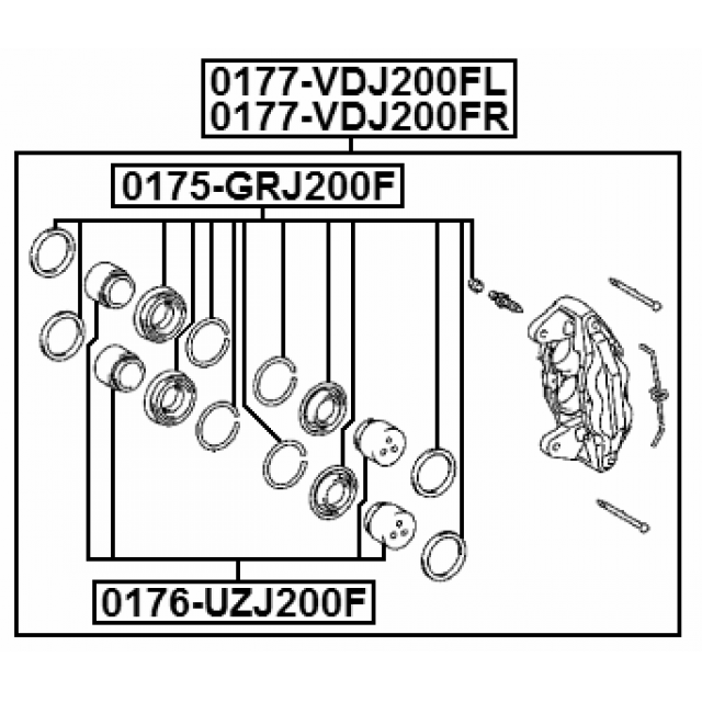 FEBEST 0177-VDJ200FR