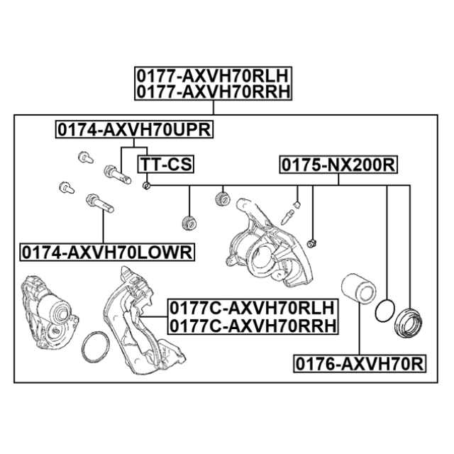 FEBEST 0177C-AXVH70RRH