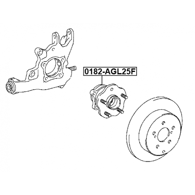 FEBEST 0182-AGL25F