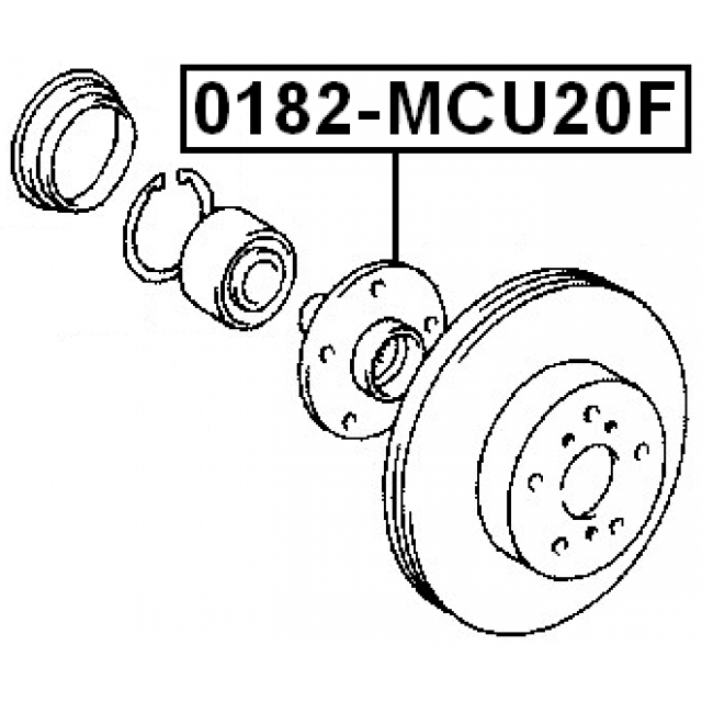 FEBEST 0182-MCU20F