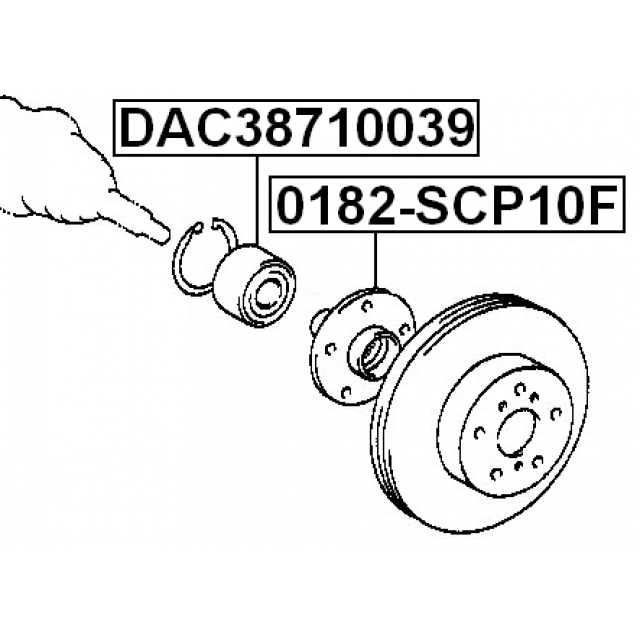 FEBEST 0182-SCP10F