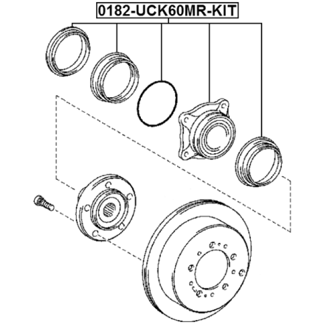 FEBEST 0182-UCK60MR-KIT