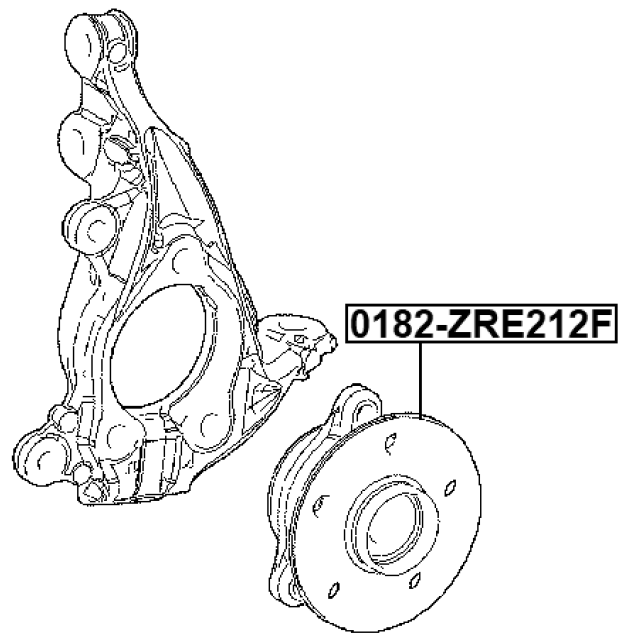 FEBEST 0182-ZRE212F