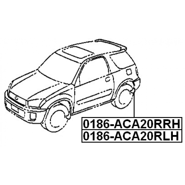 FEBEST 0186-ACA20RRH