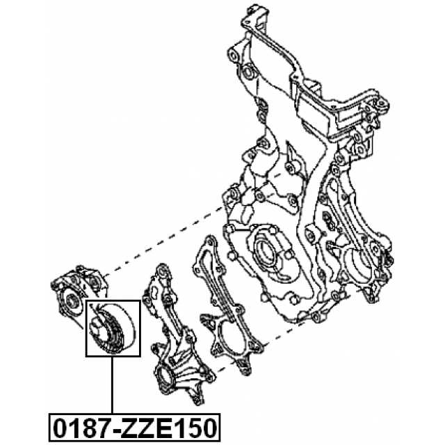 FEBEST 0187-ZZE150