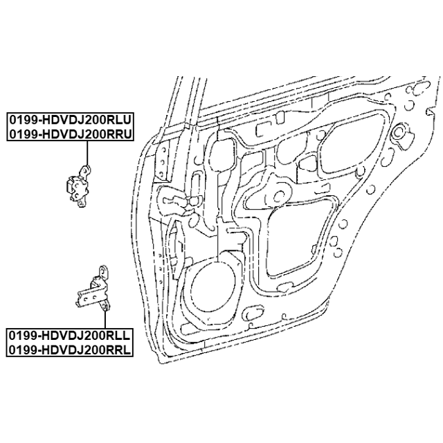 FEBEST 0199-HDVDJ200RRL