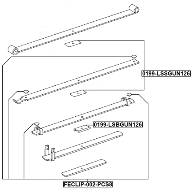FEBEST 0199-LSBGUN126