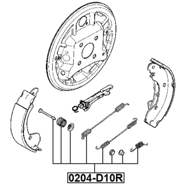 FEBEST 0204-D10R-KIT