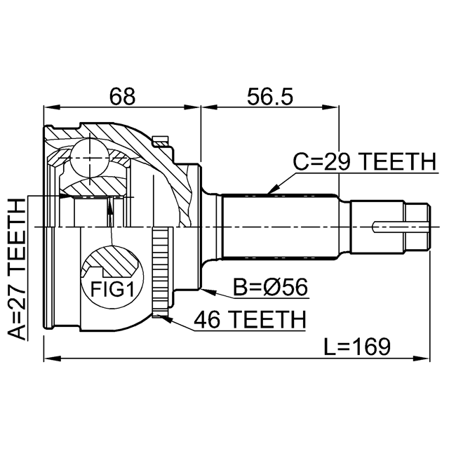 FEBEST 0210-040A46