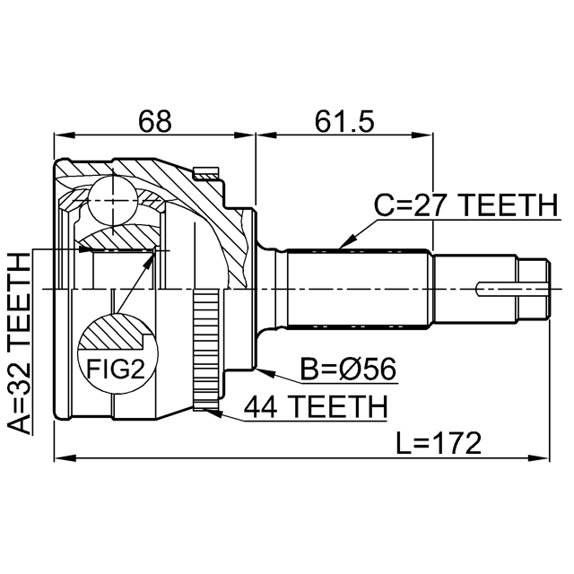 FEBEST 0210-057A44