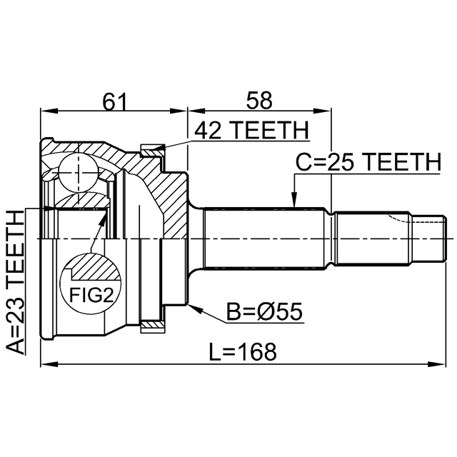 FEBEST 0210-061A42