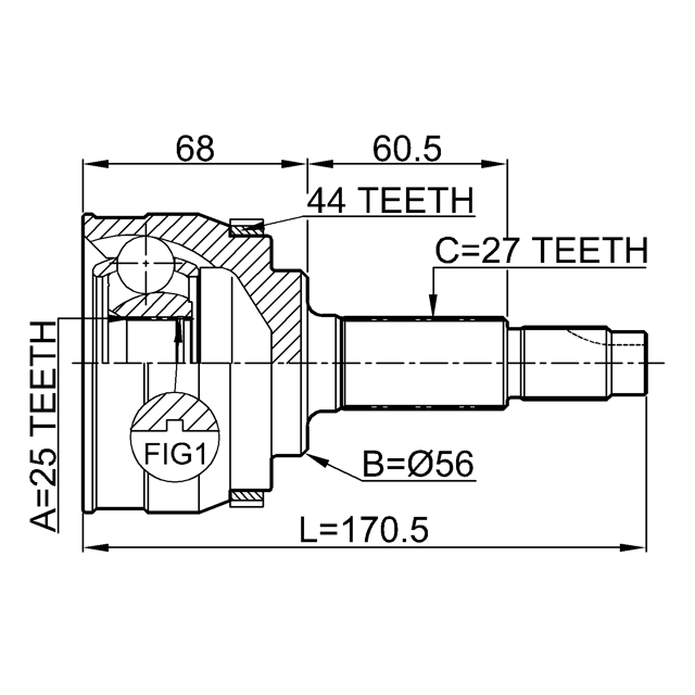 FEBEST 0210-065A44