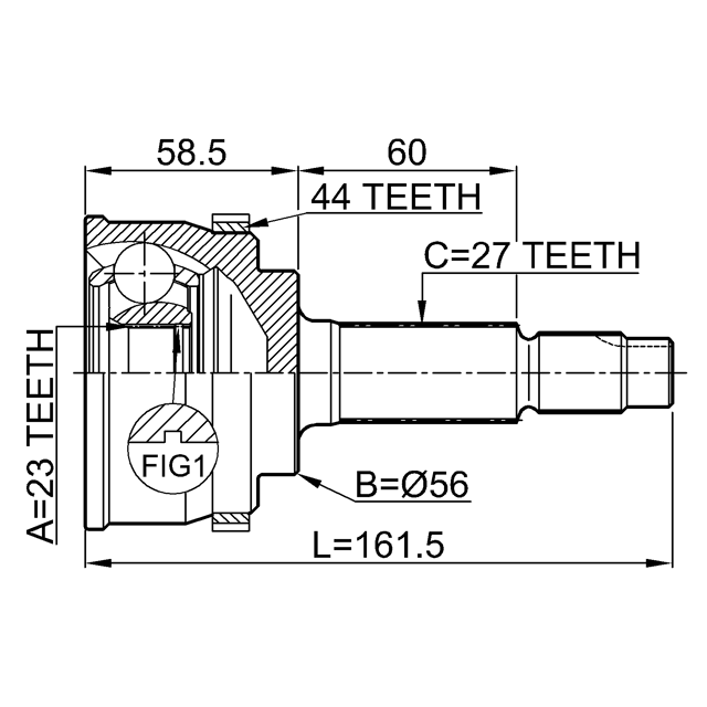 FEBEST 0210-066A44