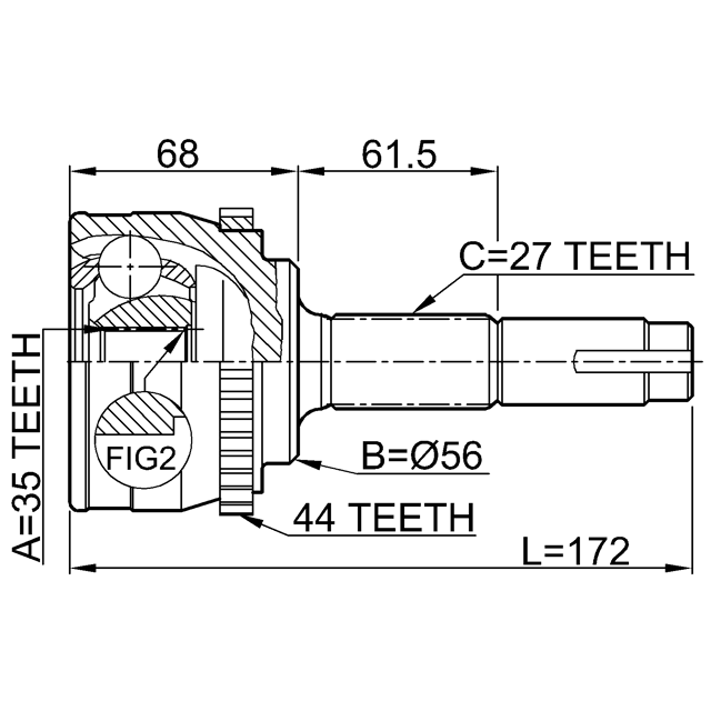FEBEST 0210-070A44