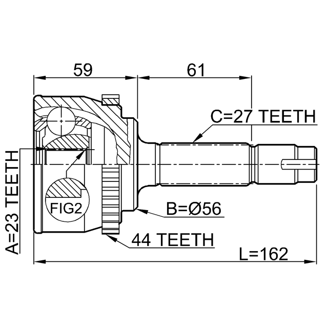 FEBEST 0210-076A44