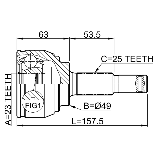 FEBEST 0210-C11