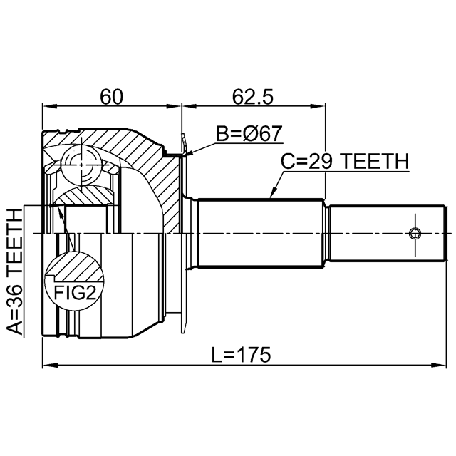 FEBEST 0210-D40AT