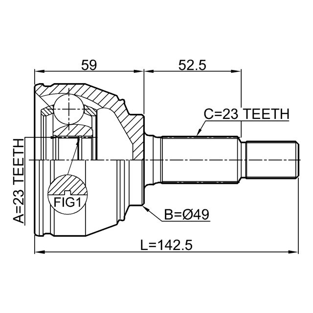 FEBEST 0210-E11E
