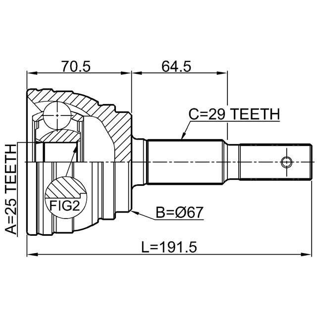 FEBEST 0210-E51