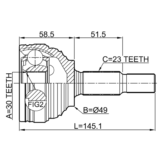 FEBEST 0210-G15RA