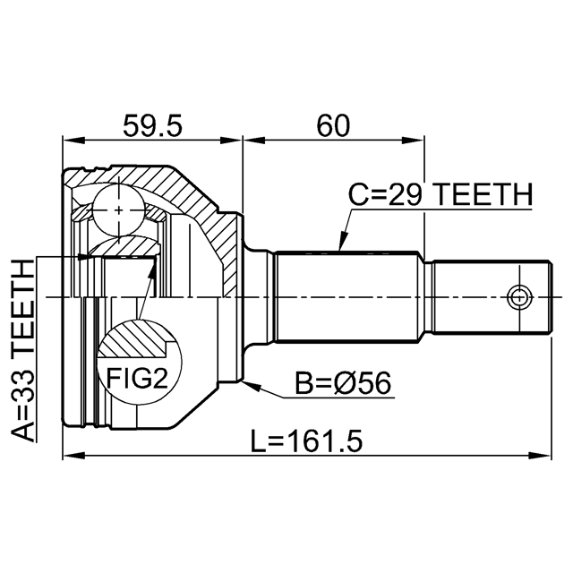 FEBEST 0210-J1016