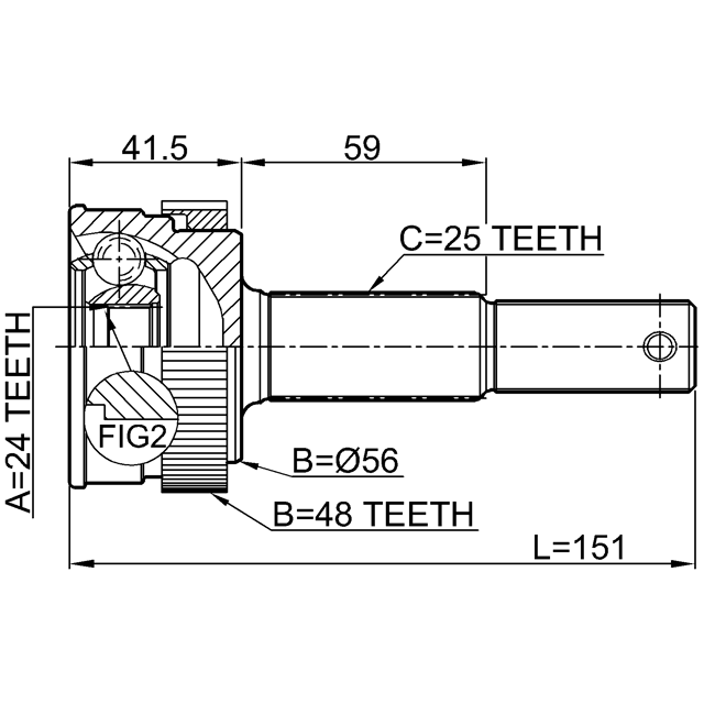 FEBEST 0210-J10RA48