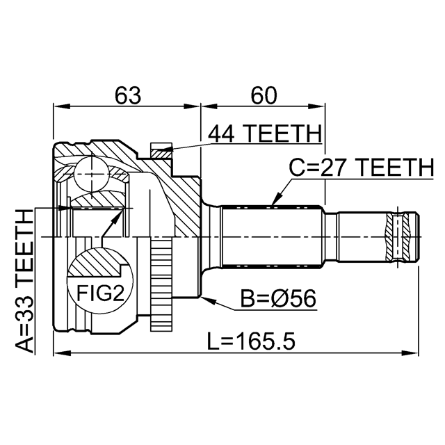FEBEST 0210-L31A44