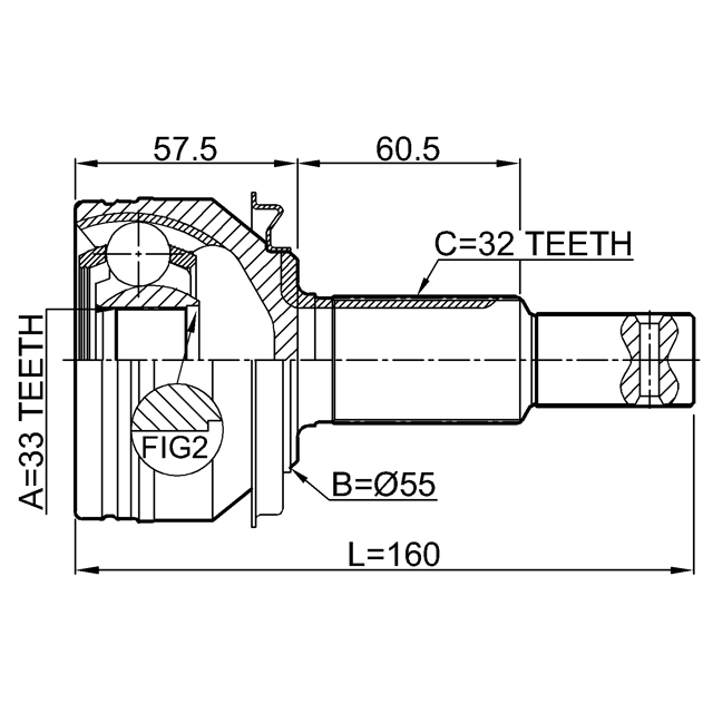 FEBEST 0210-L33